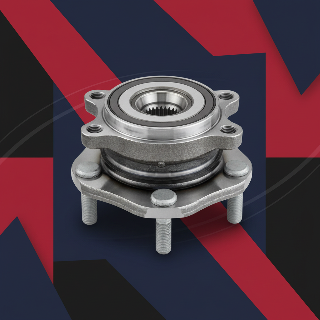 NISSAN ROAD WHEEL HUB ASSEMBLY FRONT (40202-4BA0A)